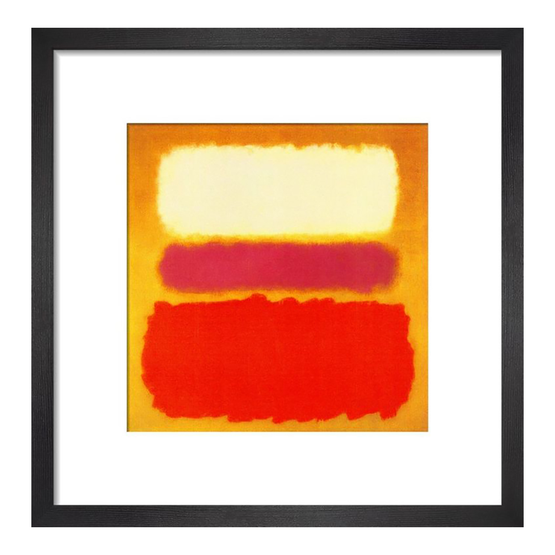White Cloud Over Purple 1957 30x30cm Framed Print