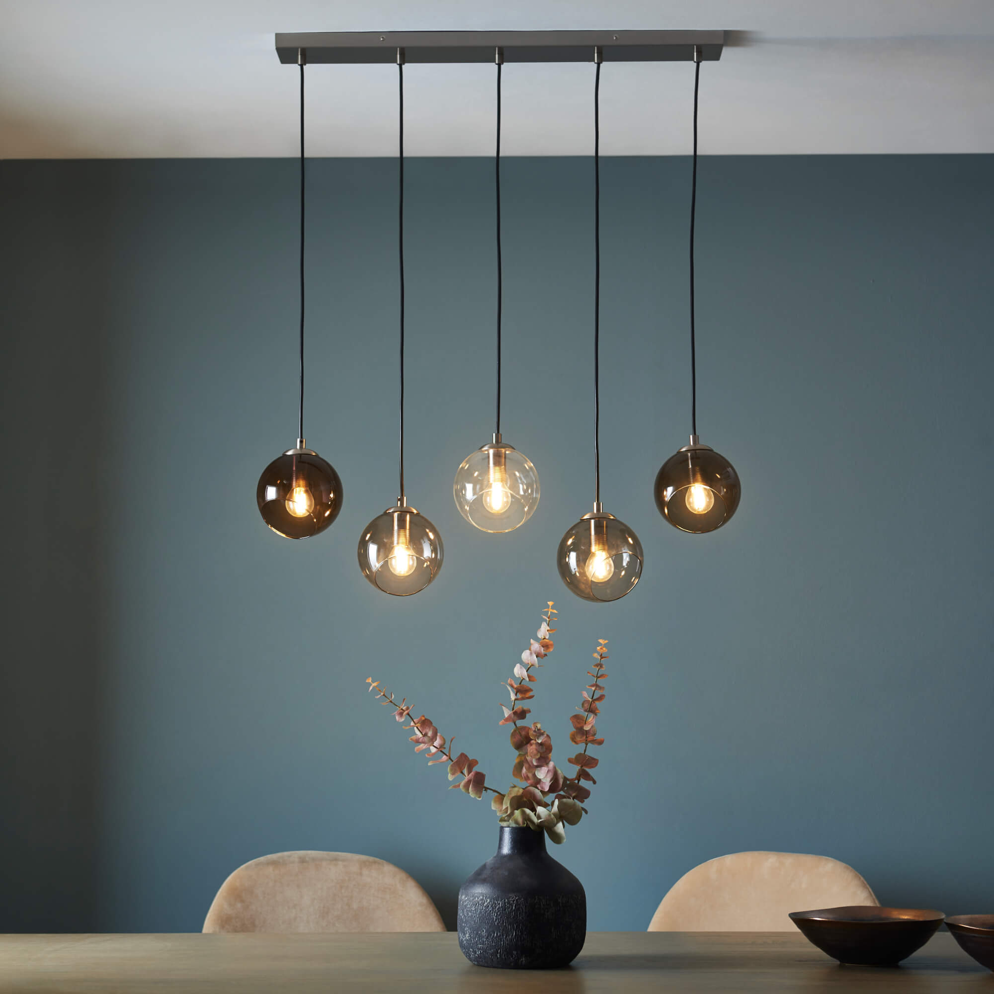 Pagazzi Lighting   Branco -Light Ceiling Pendant Bar , BrandAlley