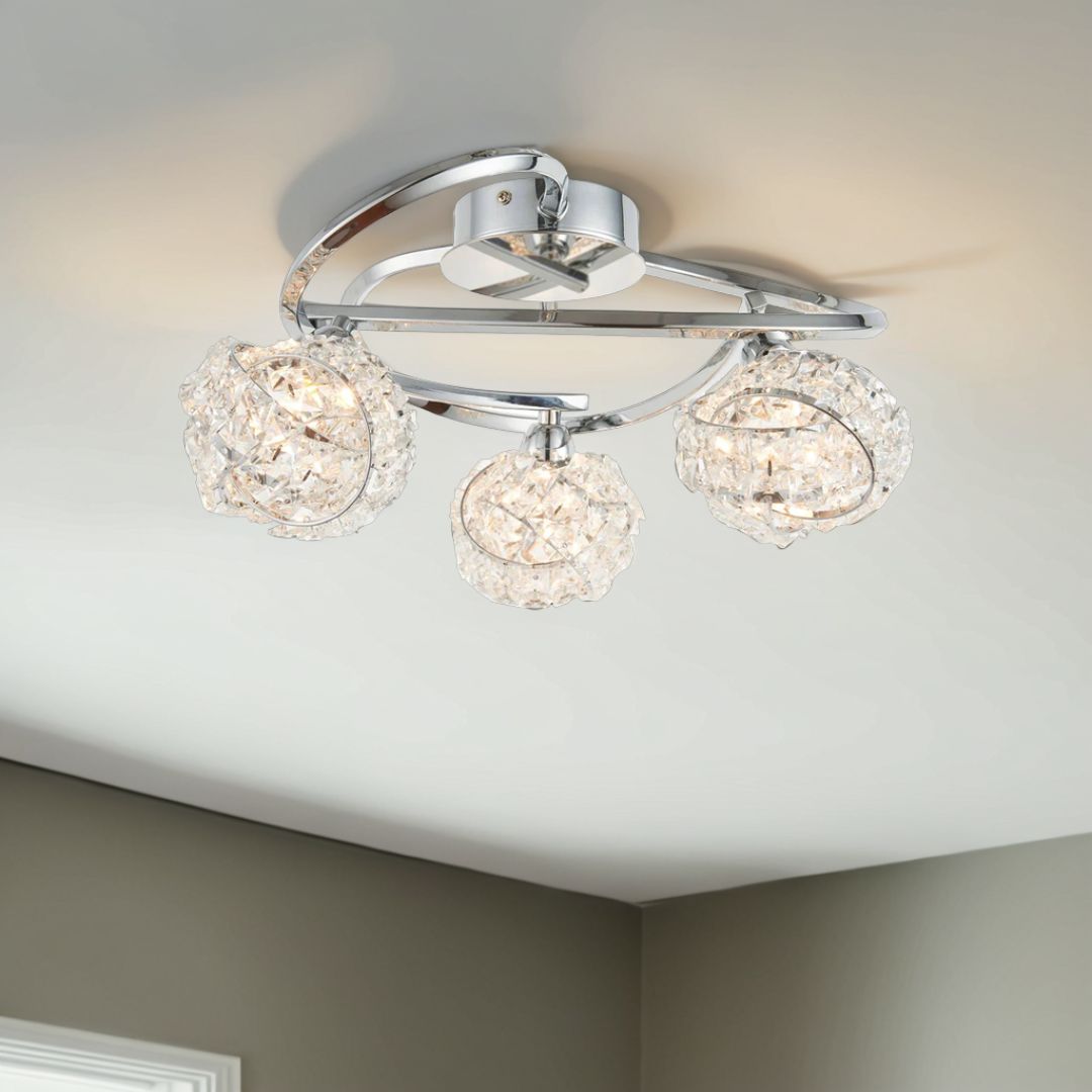 Pagazzi Lighting   Monaco Semi-Flush Ceiling Light , BrandAlley