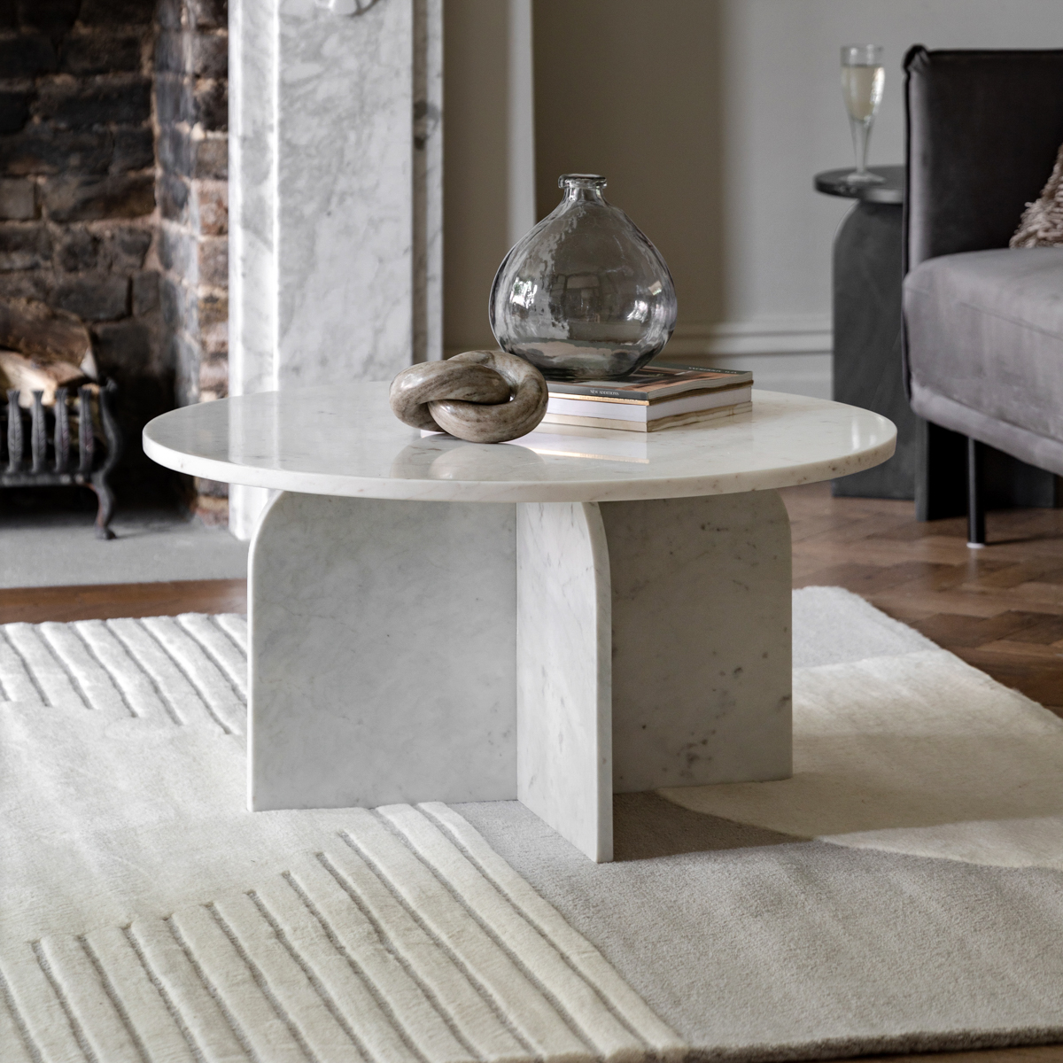 Gallery Living   Coastal Coffee Table White in Size +44, BrandAlley