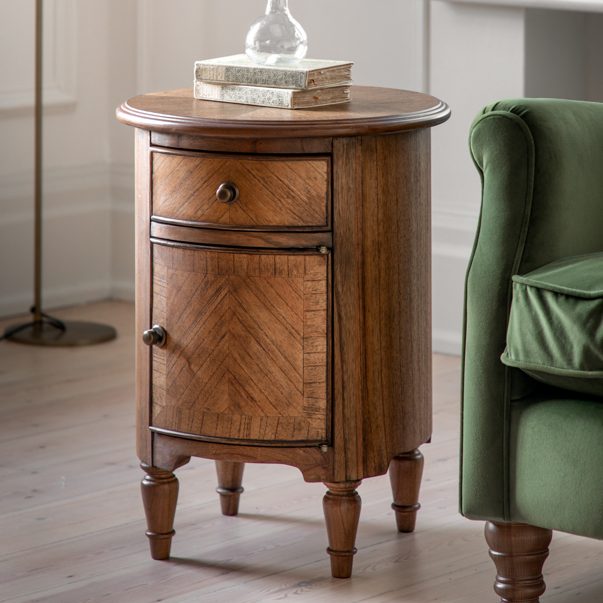 Gallery Living   Fairfield Drum Side Table in Size Extra Small, BrandAlley