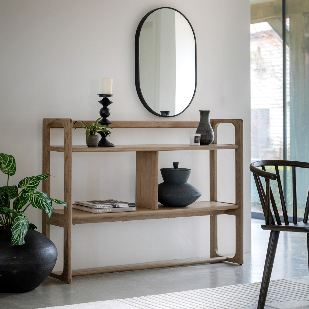 Gallery Living   Timberline Open Display Smoked in Size Large, BrandAlley