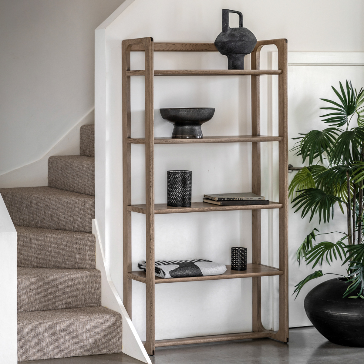 Gallery Living   Timberline Open Display Smoked in Size +44, BrandAlley