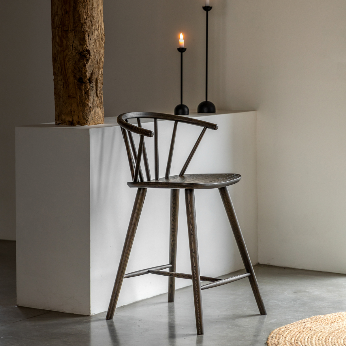 Gallery Living   Timberline Barstool Mocha in Size +44, BrandAlley