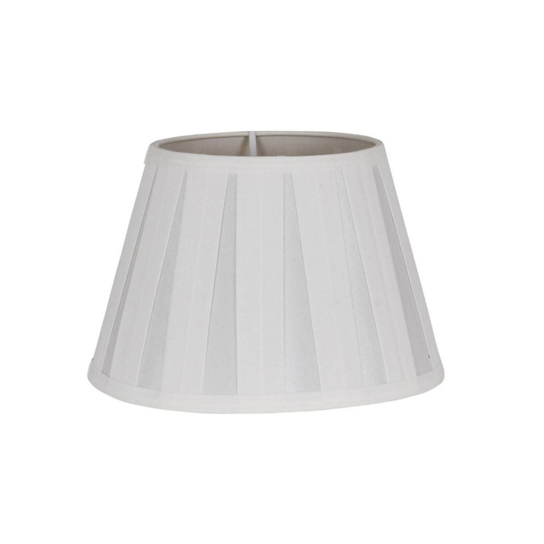Pagazzi Lighting    Ivory Ethel Contrast Tapered Lamp Shade 35Cm , BrandAlley