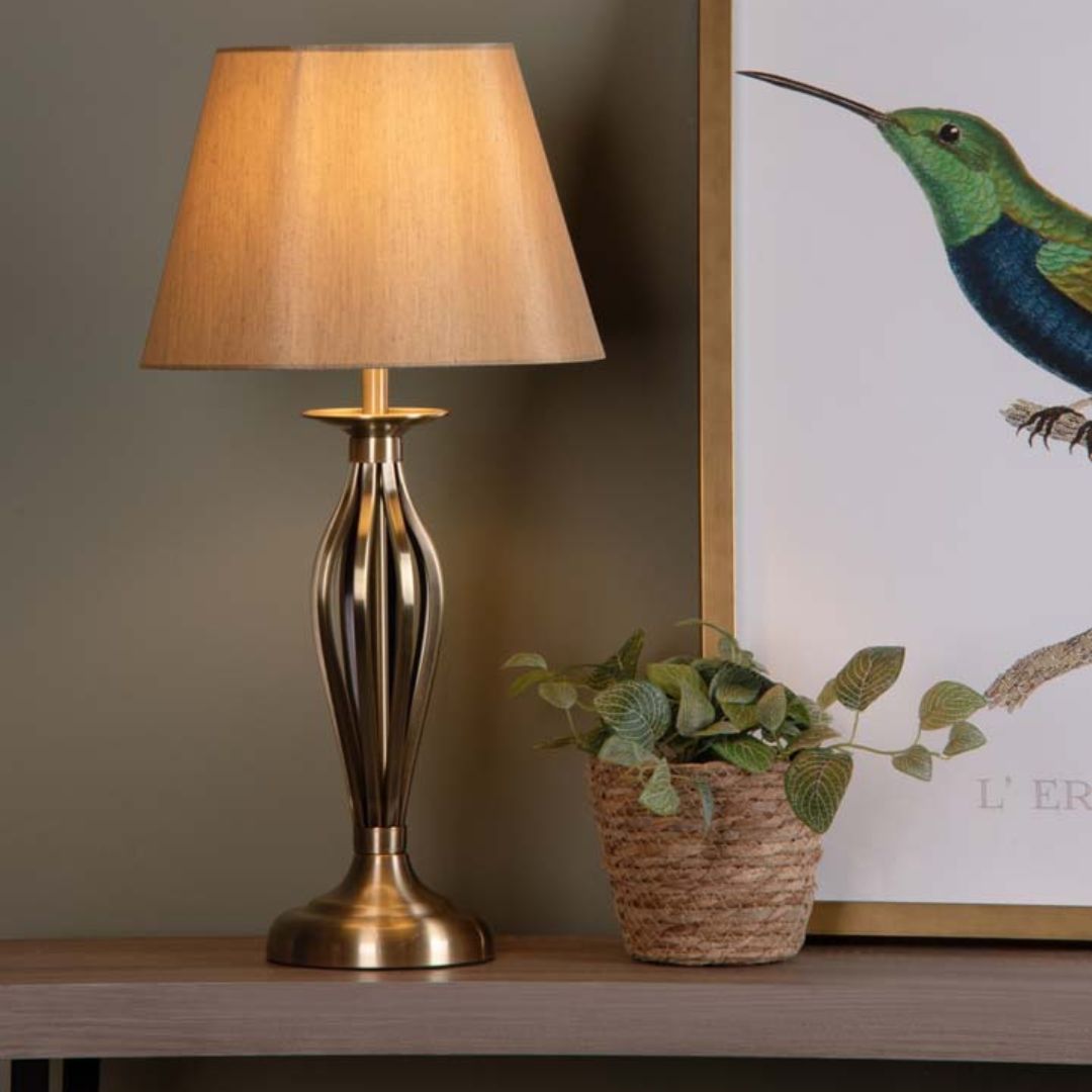 Pagazzi Lighting   Miranda Antique Brass Table Lamp , BrandAlley