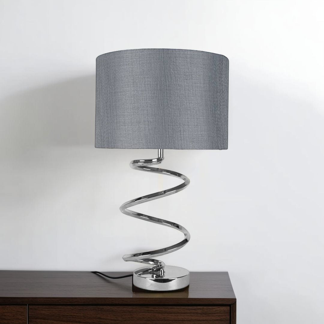 Pagazzi Lighting   Kasi 54cm Table Lamp Polished Chrome , BrandAlley
