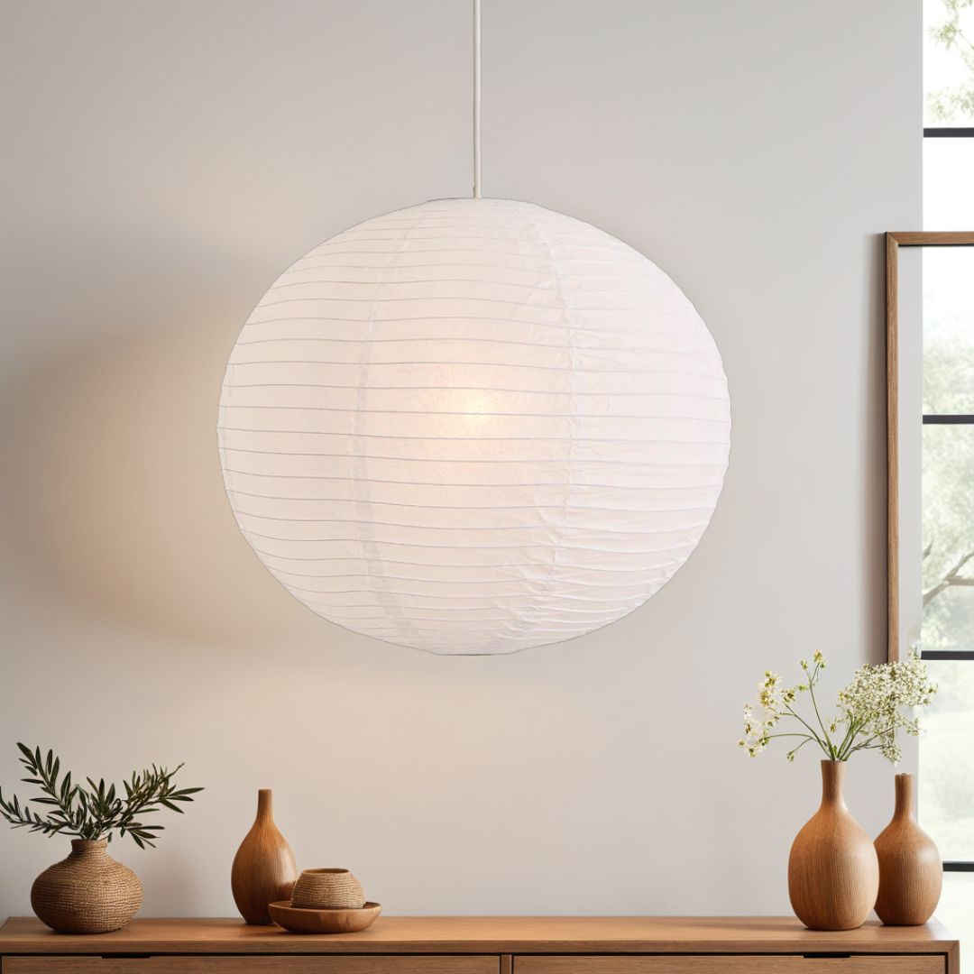 Pagazzi Lighting   Rufus 60Cm Paper Ball White Shade , BrandAlley