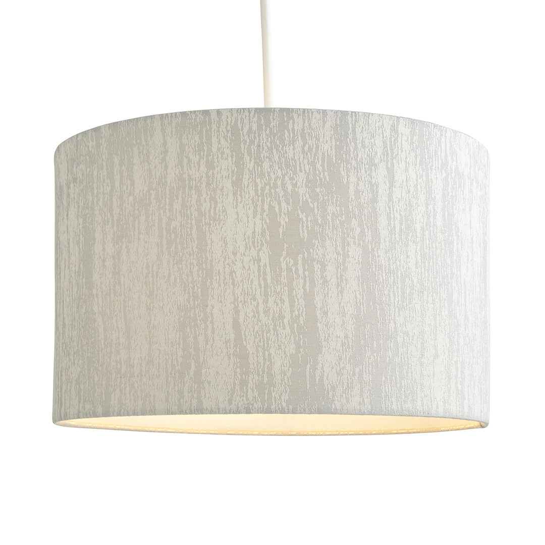 Pagazzi Lighting   Canterbury 35cm Ivory Jacquard shade , BrandAlley
