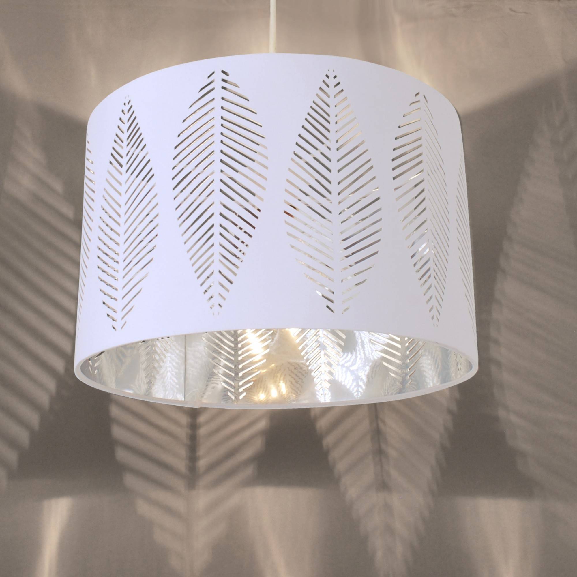 Pagazzi Lighting   Esme Pendant Light Shade White , BrandAlley