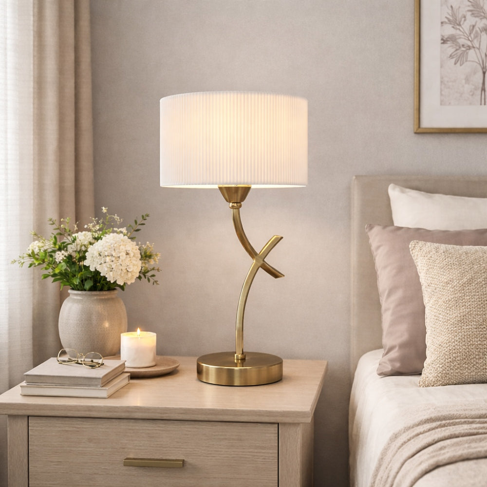 Pagazzi Lighting   Justina Antique Brass Table Lamp , BrandAlley