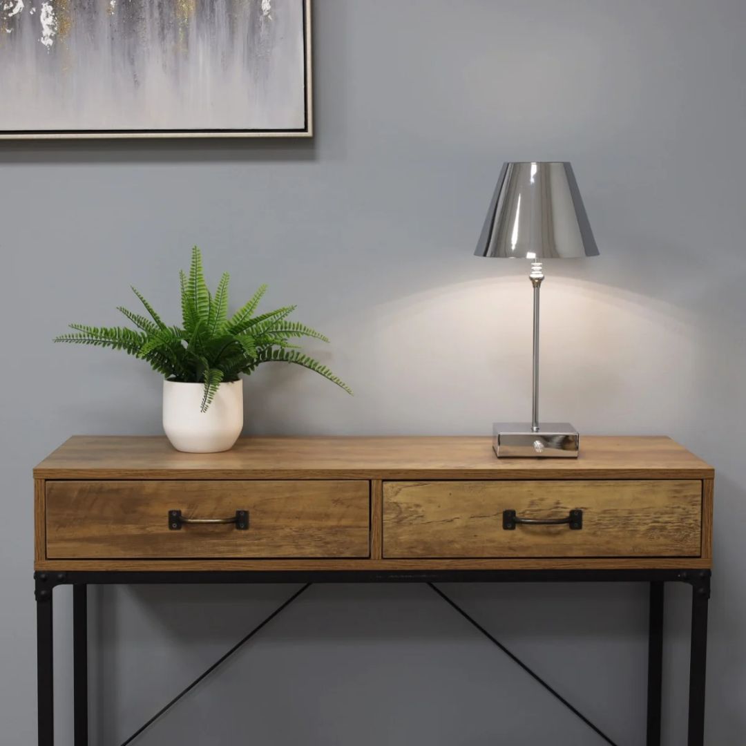 Pagazzi Lighting   Lustre Polished Chrome Rechargeable Table Lamp , BrandAlley