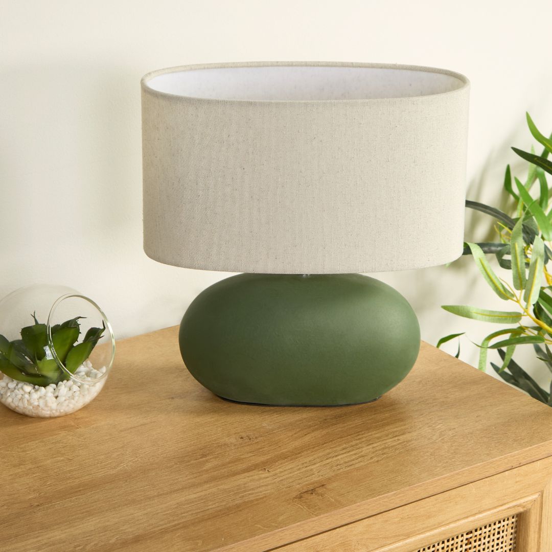 Pagazzi Lighting   Eveline Green Ceramic Table Lamp , BrandAlley