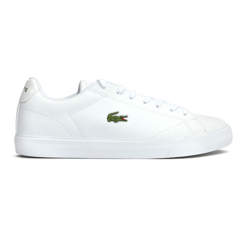 Lacoste Men's   White Lerond Set Trainers in Size 7, BrandAlley