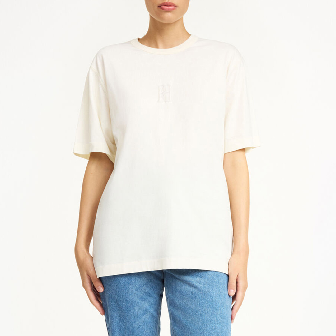 By Malene Birger Women's   White Fayeh T-Shirt in Size XS, BrandAlley
