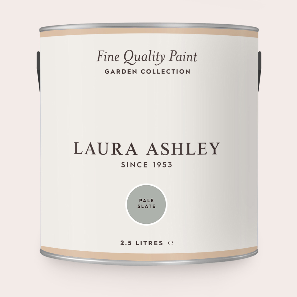 Laura Ashley    Grey Pale Slate Garden Paint 2.5 L , BrandAlley