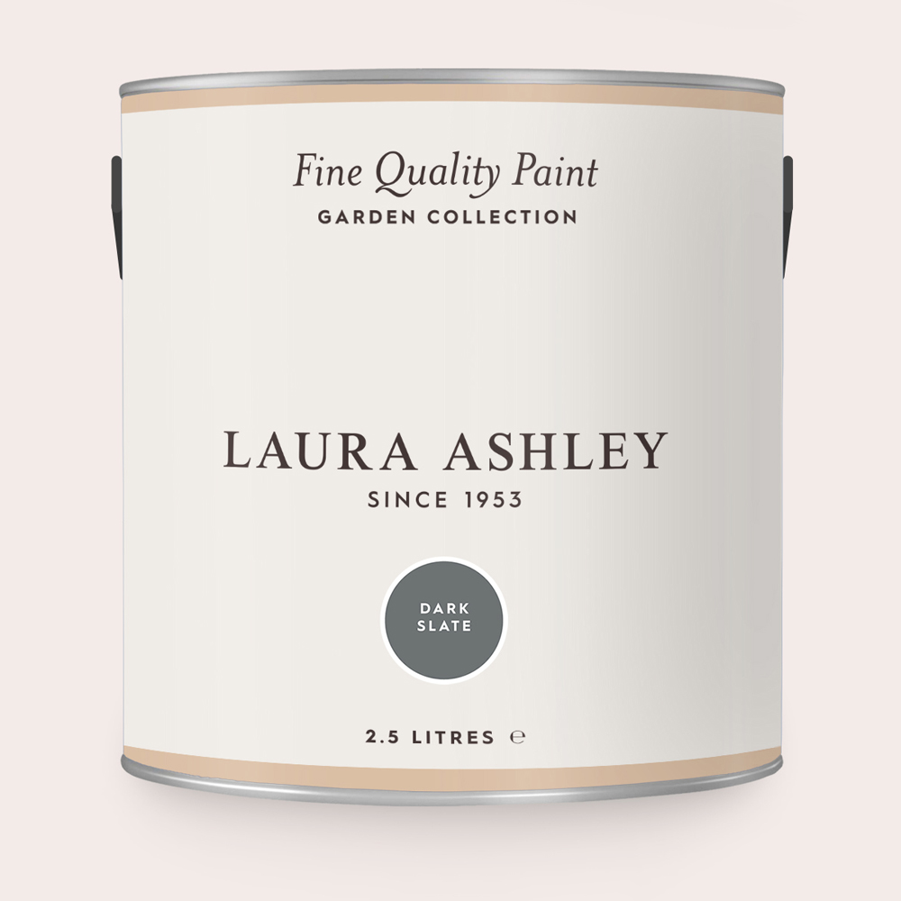 Laura Ashley    Grey Dark Slate Garden Paint 2.5 L , BrandAlley