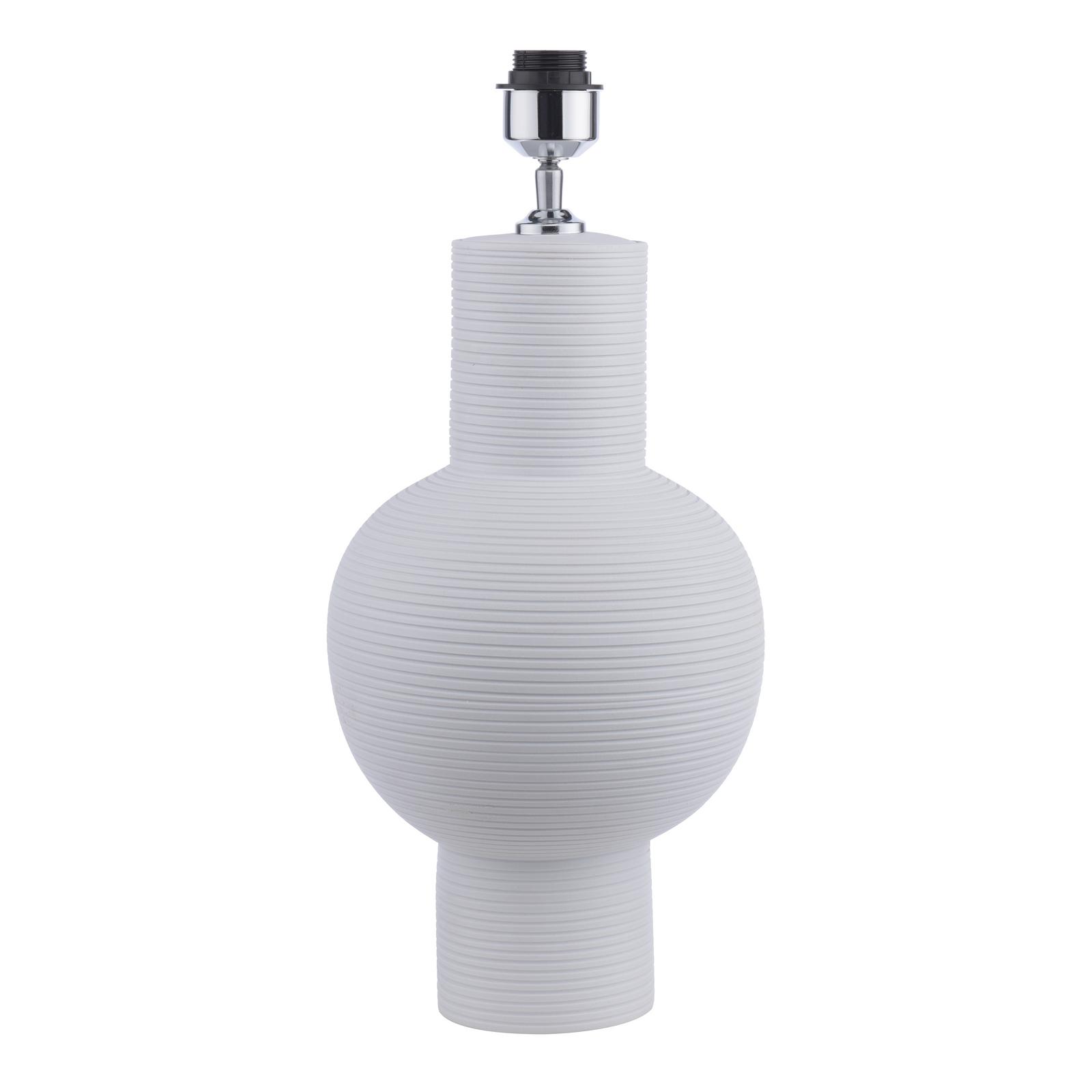 The Lighting Studio   Kiara Table Lamp White Ceramic Base Only, BrandAlley