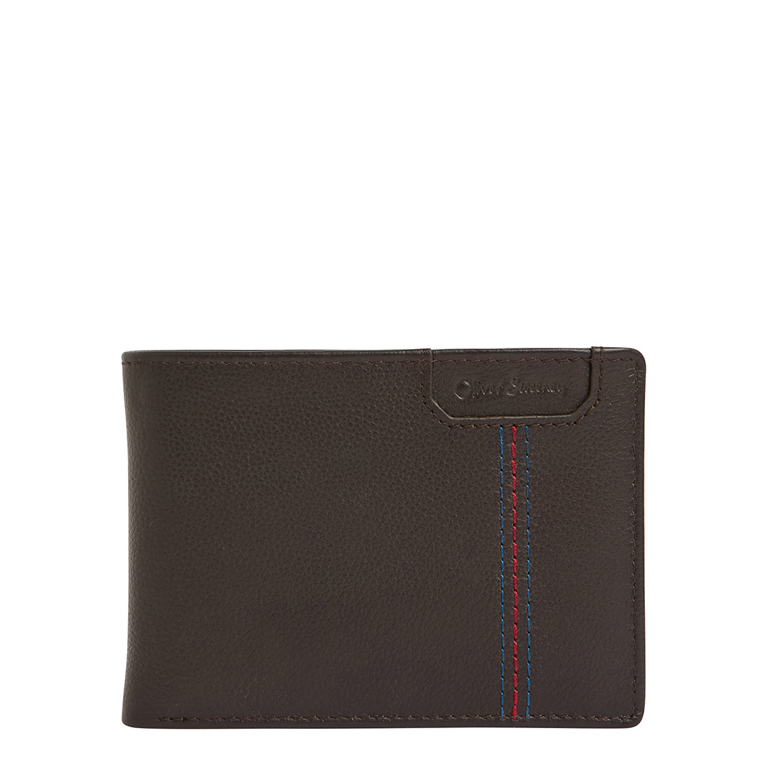 Oliver Sweeney Men's  Brown Tewin Leather Wallet , BrandAlley