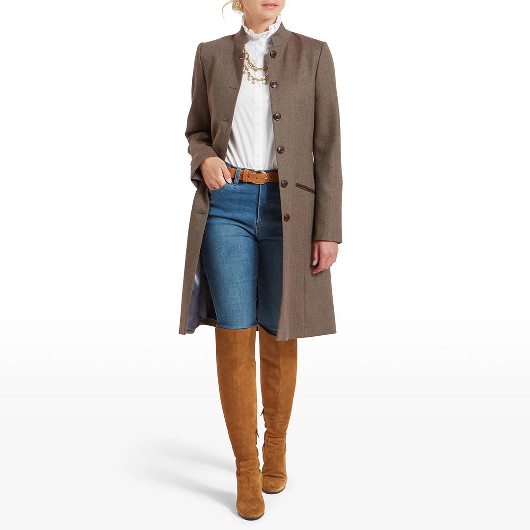 Khaki Portree Tweed Wool Jacket Review: Style, Comfort, and Quality Uncovered
