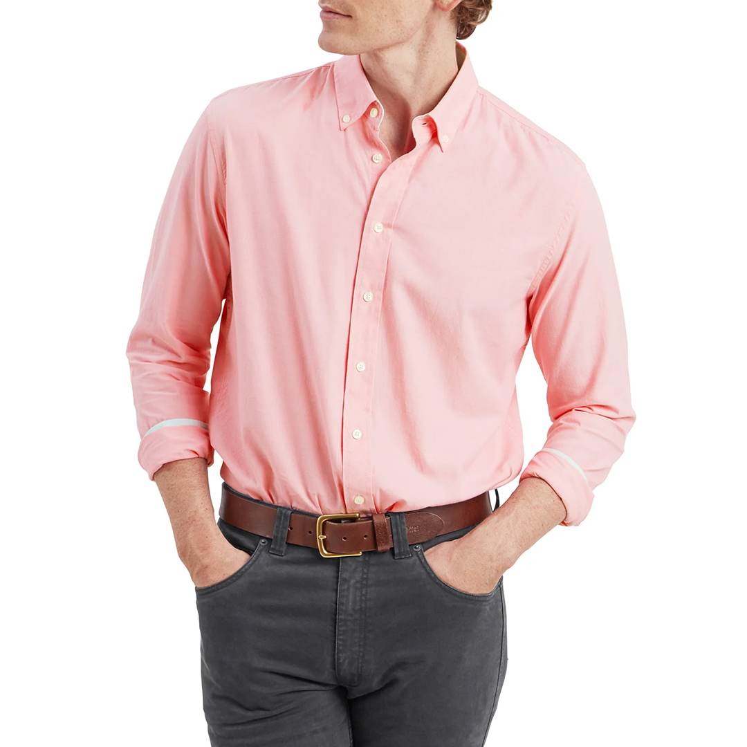 Pink Titchwell Tailored Shirt
