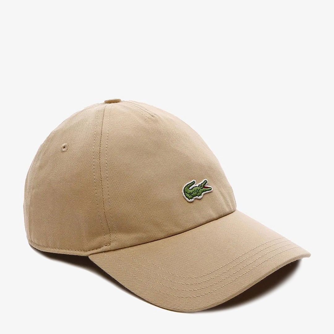 Beige Logo Baseball Cap