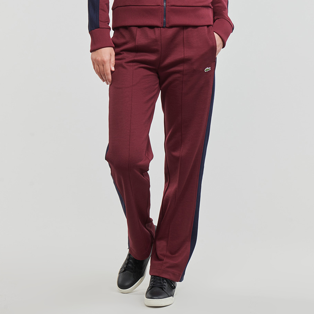 Lacoste Women's    Burgundy Track Pants in Size 8, BrandAlley