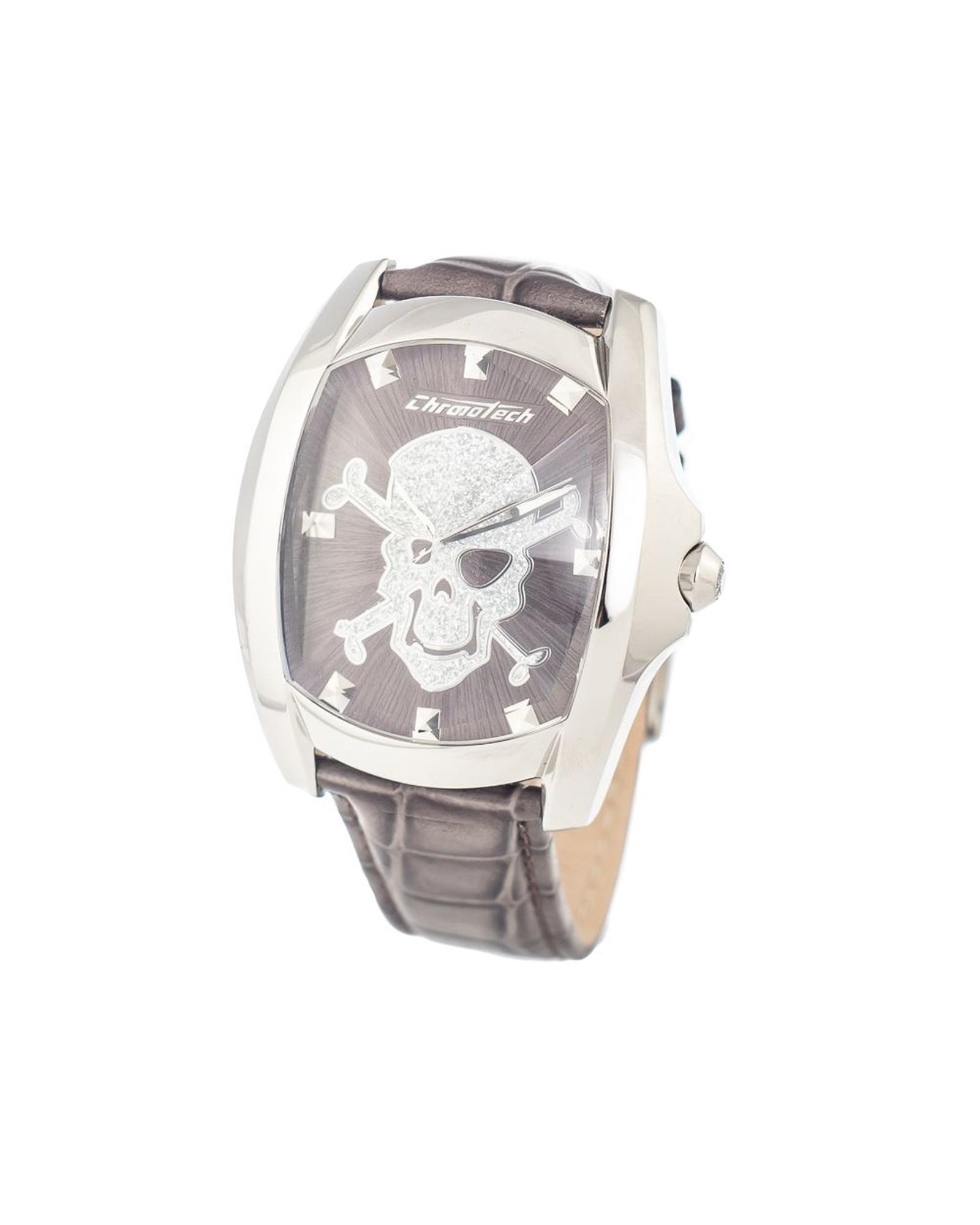 Chronotech CHCT7988M70AC Skull Watch - Gray Watches