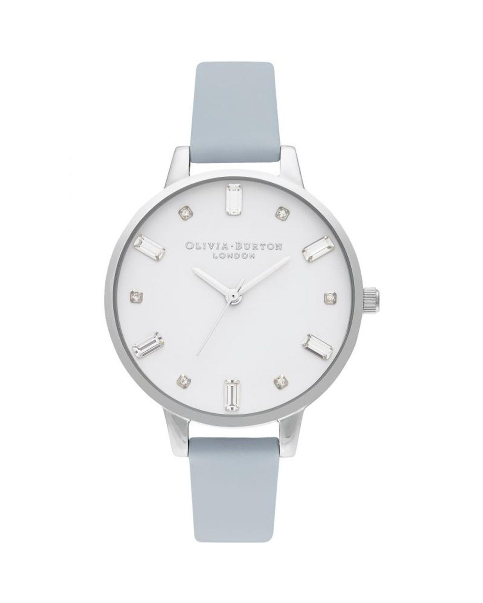 Olivia Burton Women's  Midi Dial Watch SilverBlue OB0B16BJ01AC Wo Watches , BrandAlley