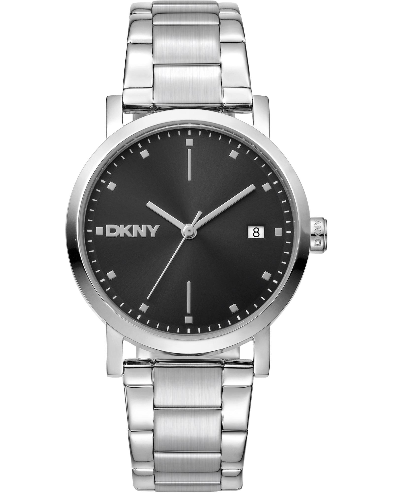 DKNY Women's  NY8558 Stainless Steel Watch Wo - Grey Watches , BrandAlley