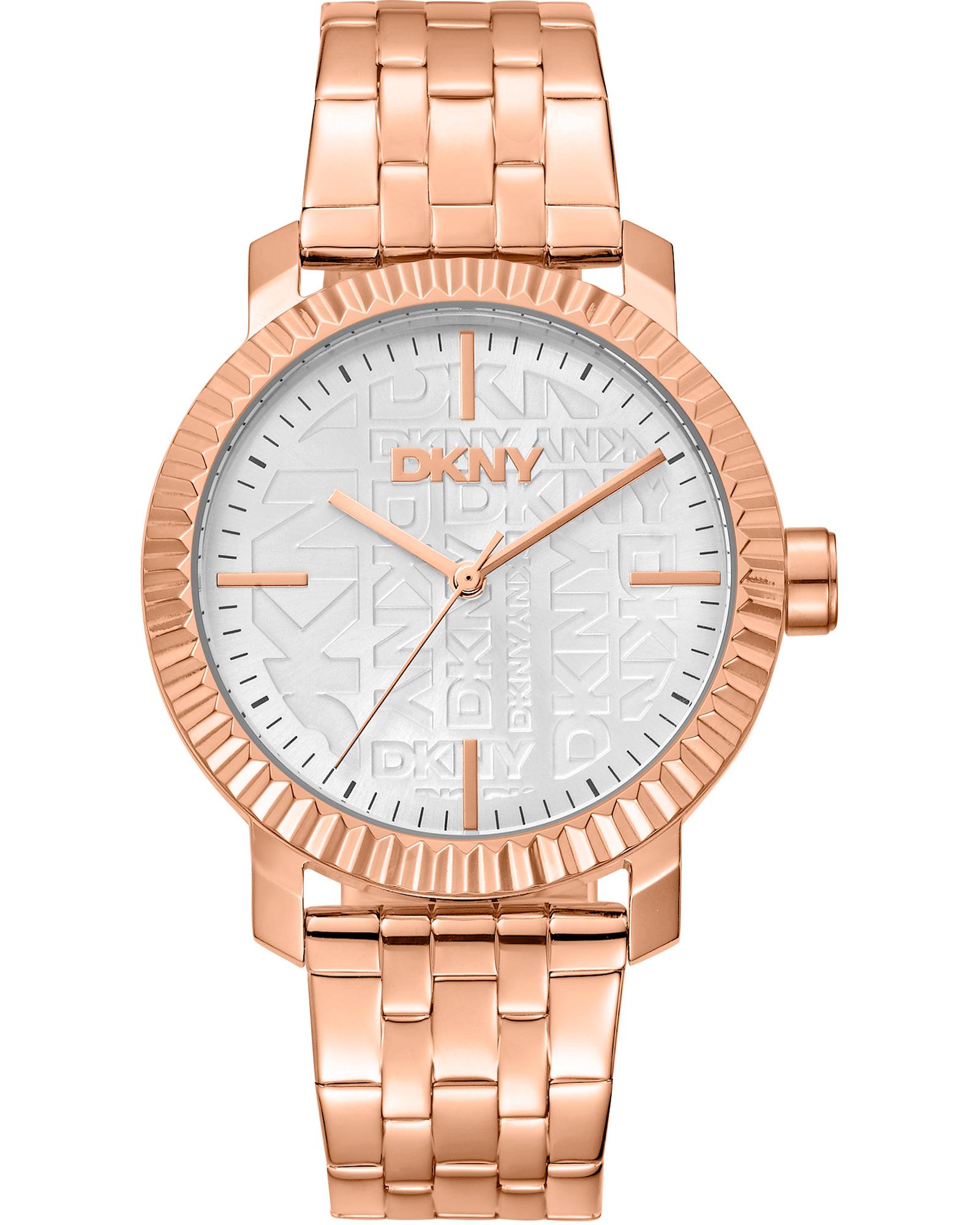 DKNY Women's  NY8468 Rose Gold Watch Wo - Yellow Watches in Size 30, BrandAlley