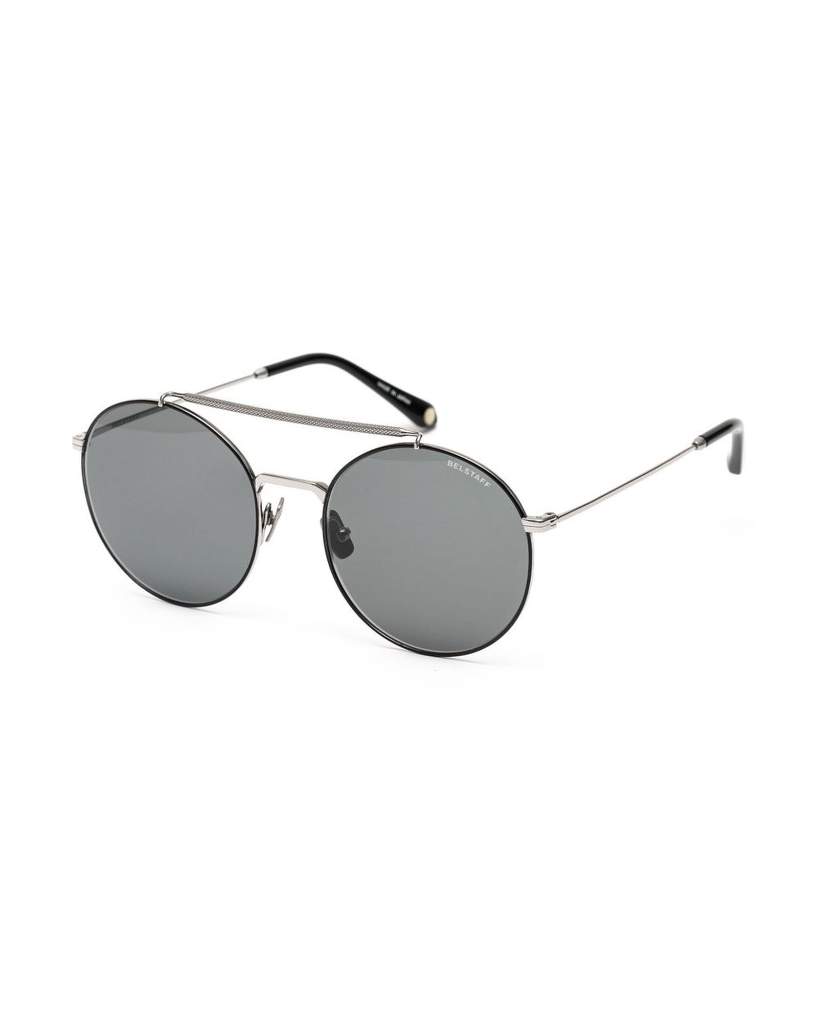 Belstaff Men's   Black Titanium Sunglasses in Size 7, BrandAlley