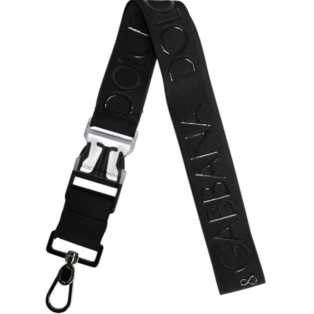 Dolce & Gabbana Dolce Gabbana Logo Keychain  - Black