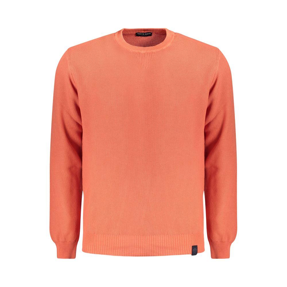 Cotton Knit Pullover Sweater - Pink