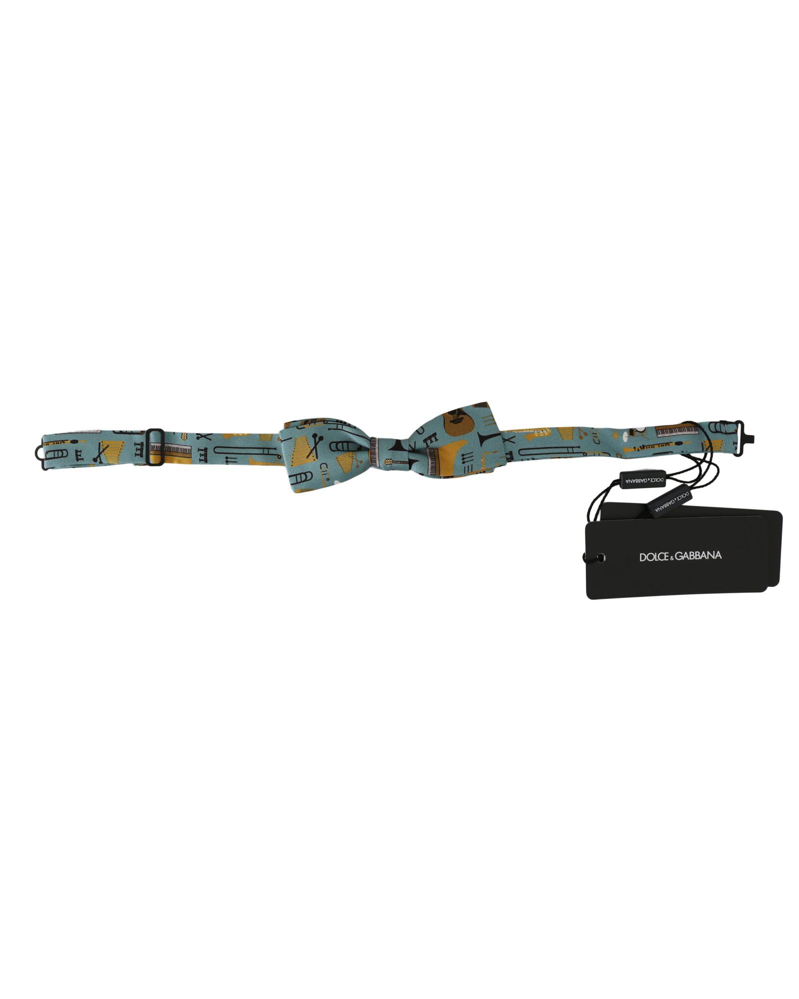 Dolce & Gabbana Musical Instrut Bow Tie - Green