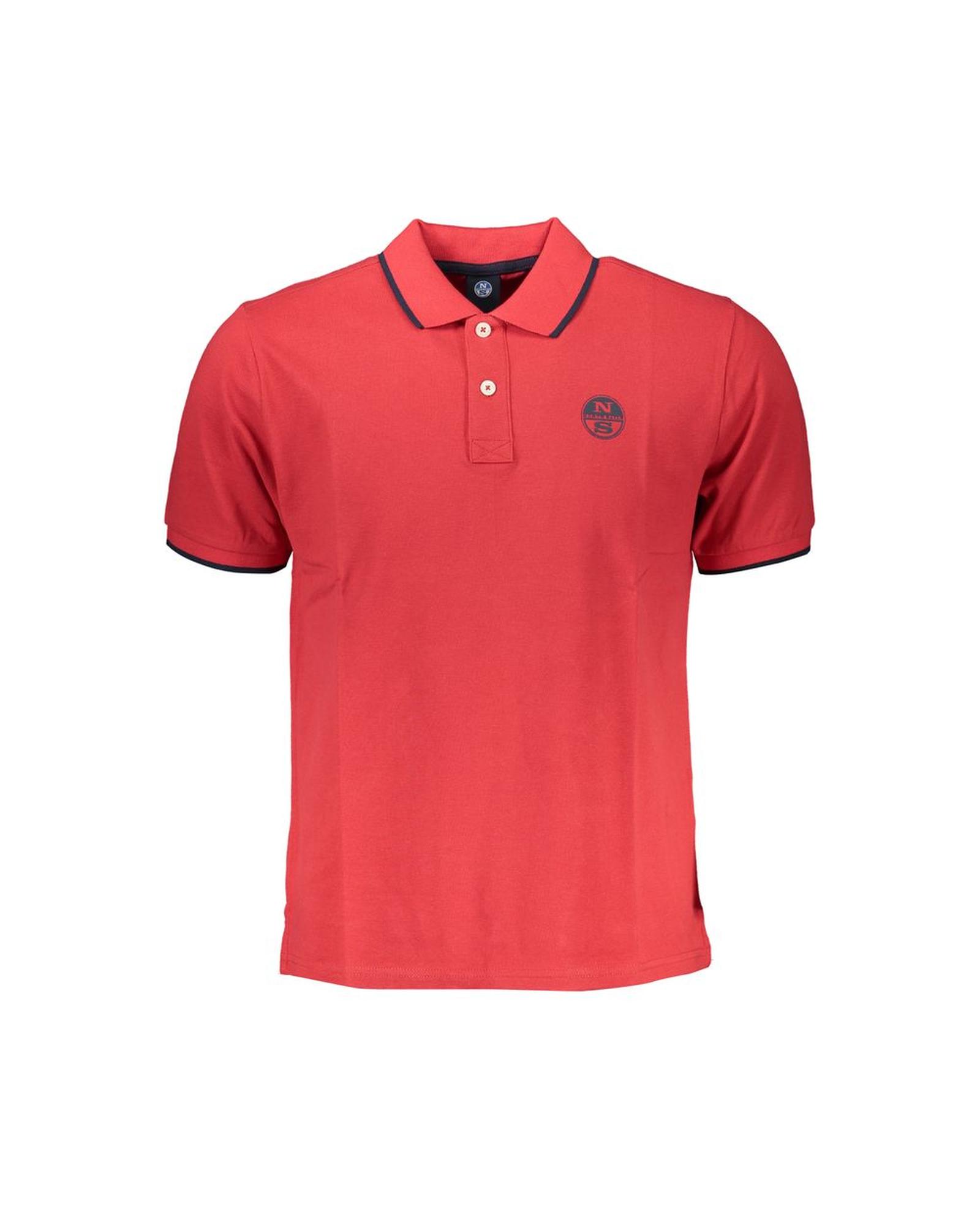 Short Sleeve Polo Shirt - Red