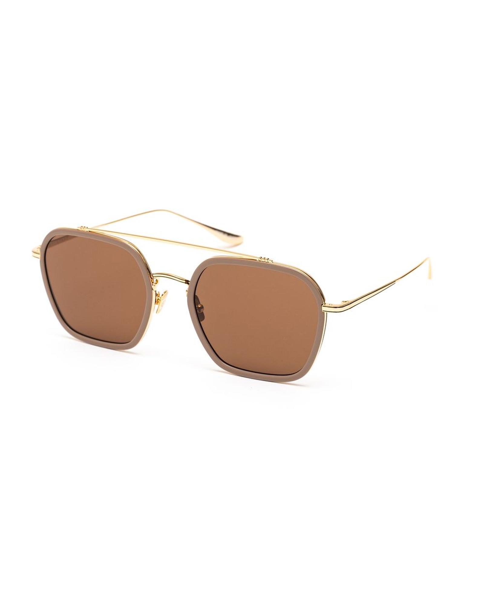Belstaff Men's   Gold  Titanium Sunglasses in Size 7, BrandAlley