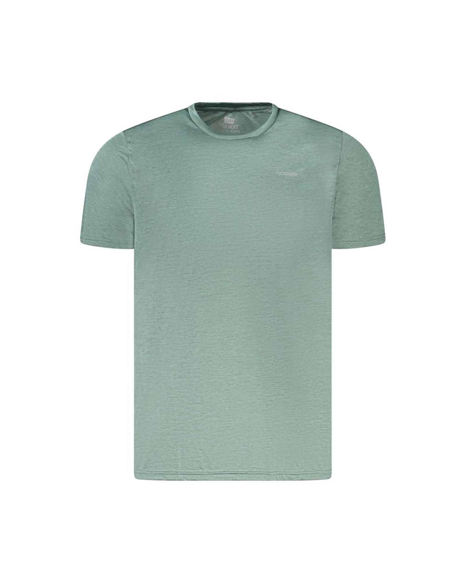 Norway 1963 Merino Wool Short Sleeve TShirt  - Green T-Shirts - Size 2XL