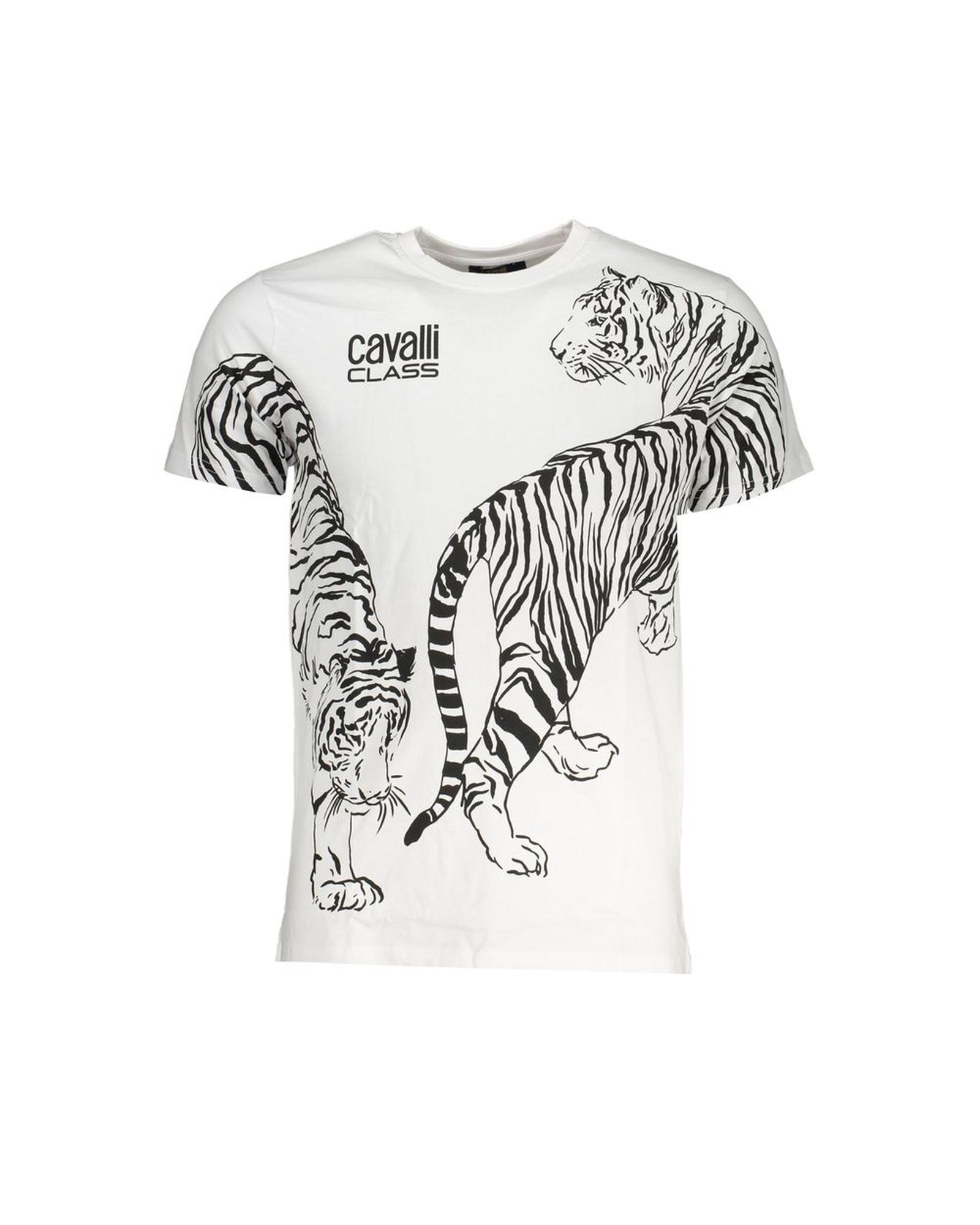 Tiger Print TShirt CA28595 - White T-Shirts