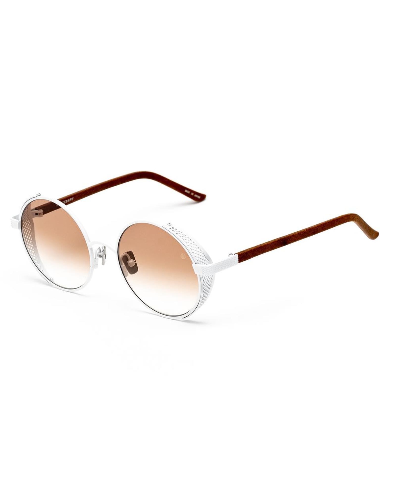 Trophy 2AC Round Sunglasses Wo - White