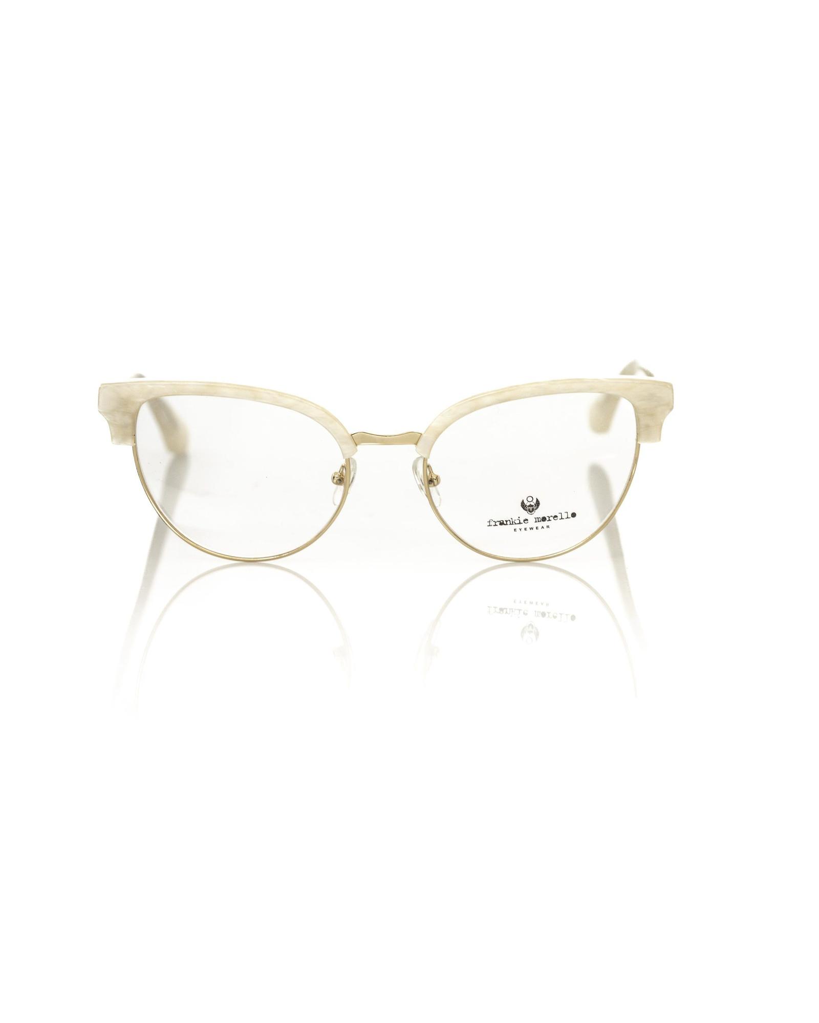 Frankie Morello Cat Eye Glasses FR22111 Wo - White Frames
