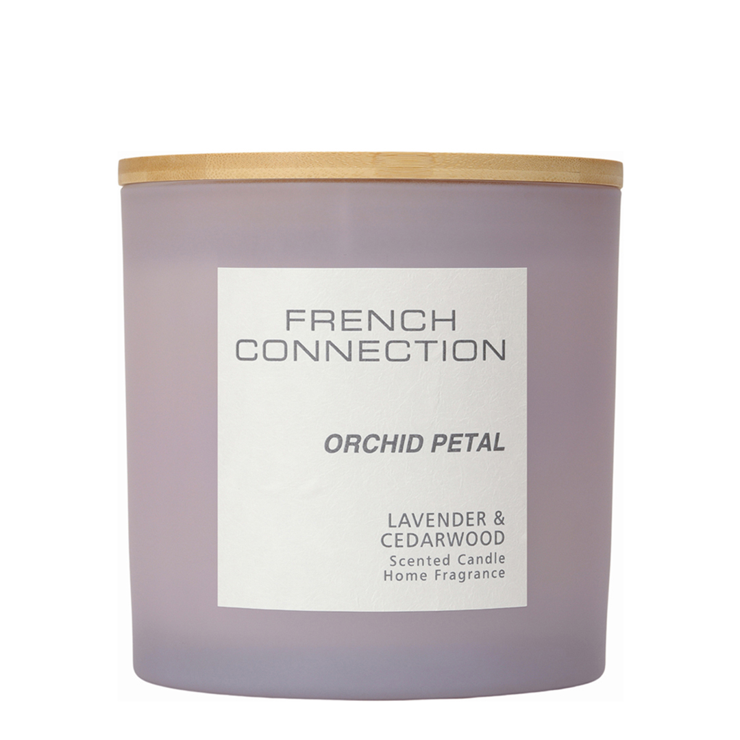 French Connection Pastel Range Orchid Petal Candle 1.5KG