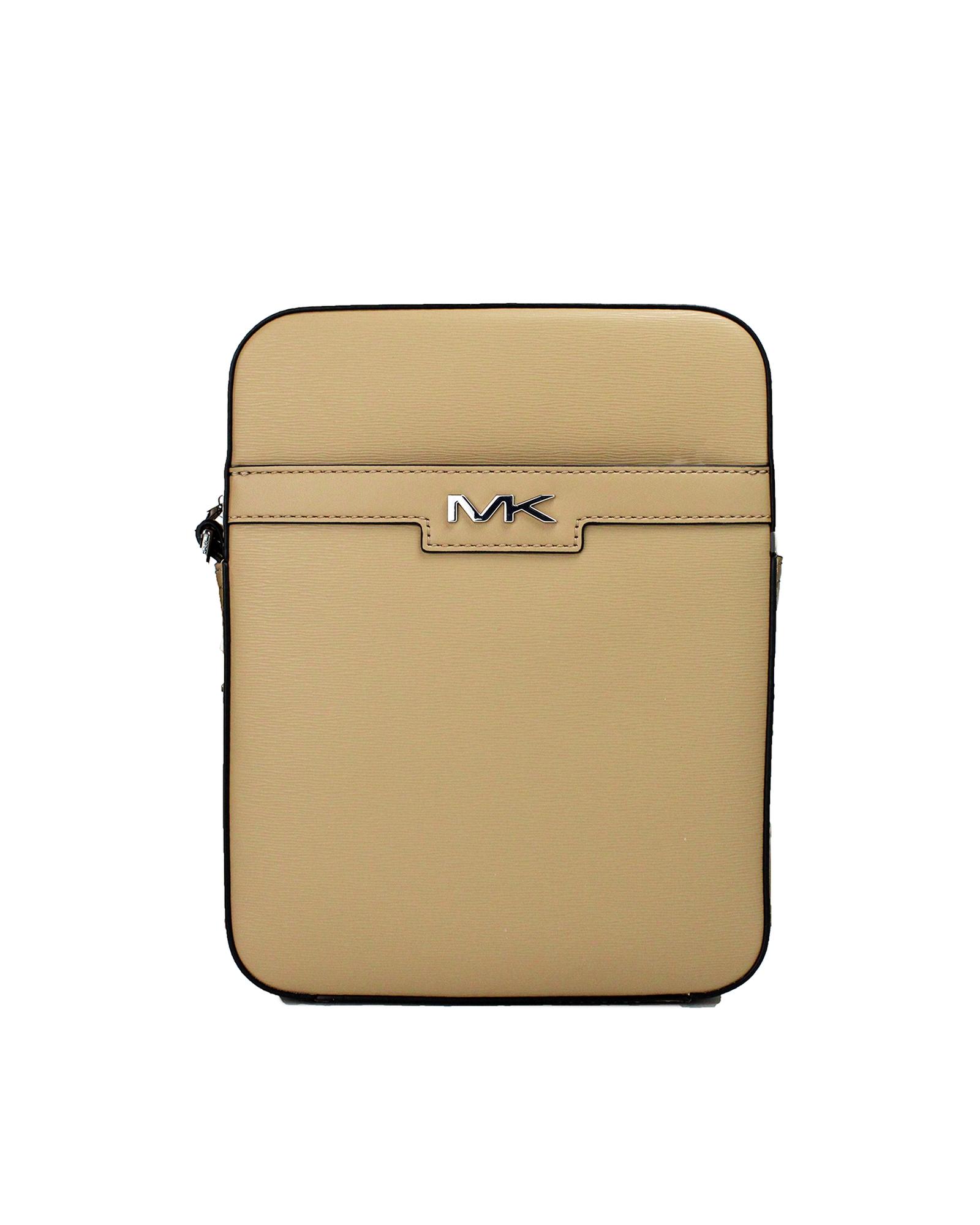 Michael Kors Jet Set Travel Crossbody Beige Leather Wo - Camel. Crossbody Bags