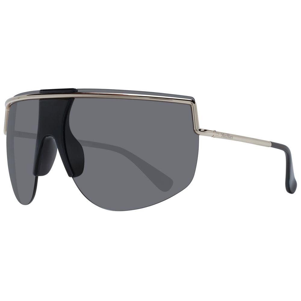 MM0010S Shield Sunglasses Review: Stylish Gold UV Protection for Every Occasion