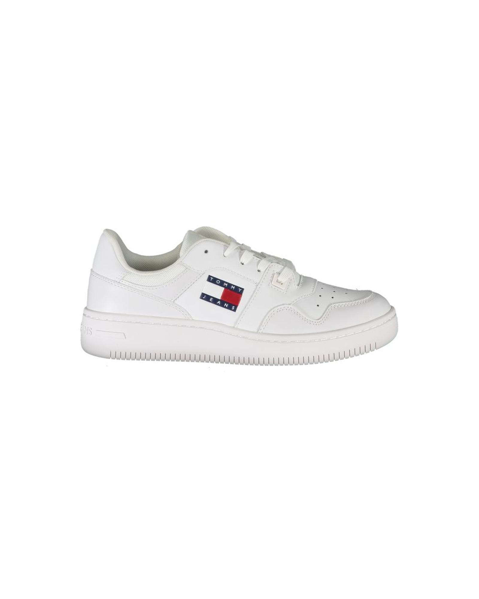 Tommy Hilfiger Women's   White Tommy Jeans Trainers Em0em01226 Wo Sneakers in Size 40, BrandAlley