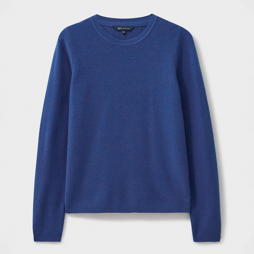 Blue Harmony Merino Wool Blend Jumper