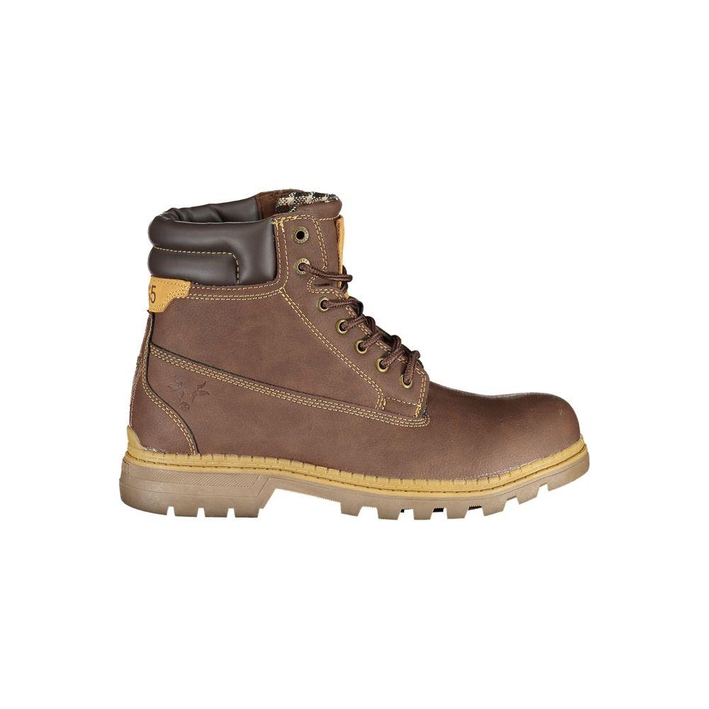 Brown Leather Boots CA25503 Wo