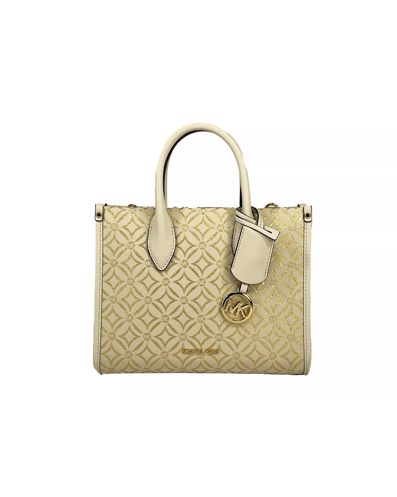 Jet Set Charm Large Tote - Creme Tote Bags Jet Set Charm Large Tote - Creme Tote Bags