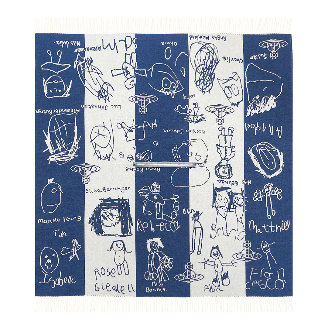 Vivienne Westwood Women's   Blue Kids Poncho , BrandAlley