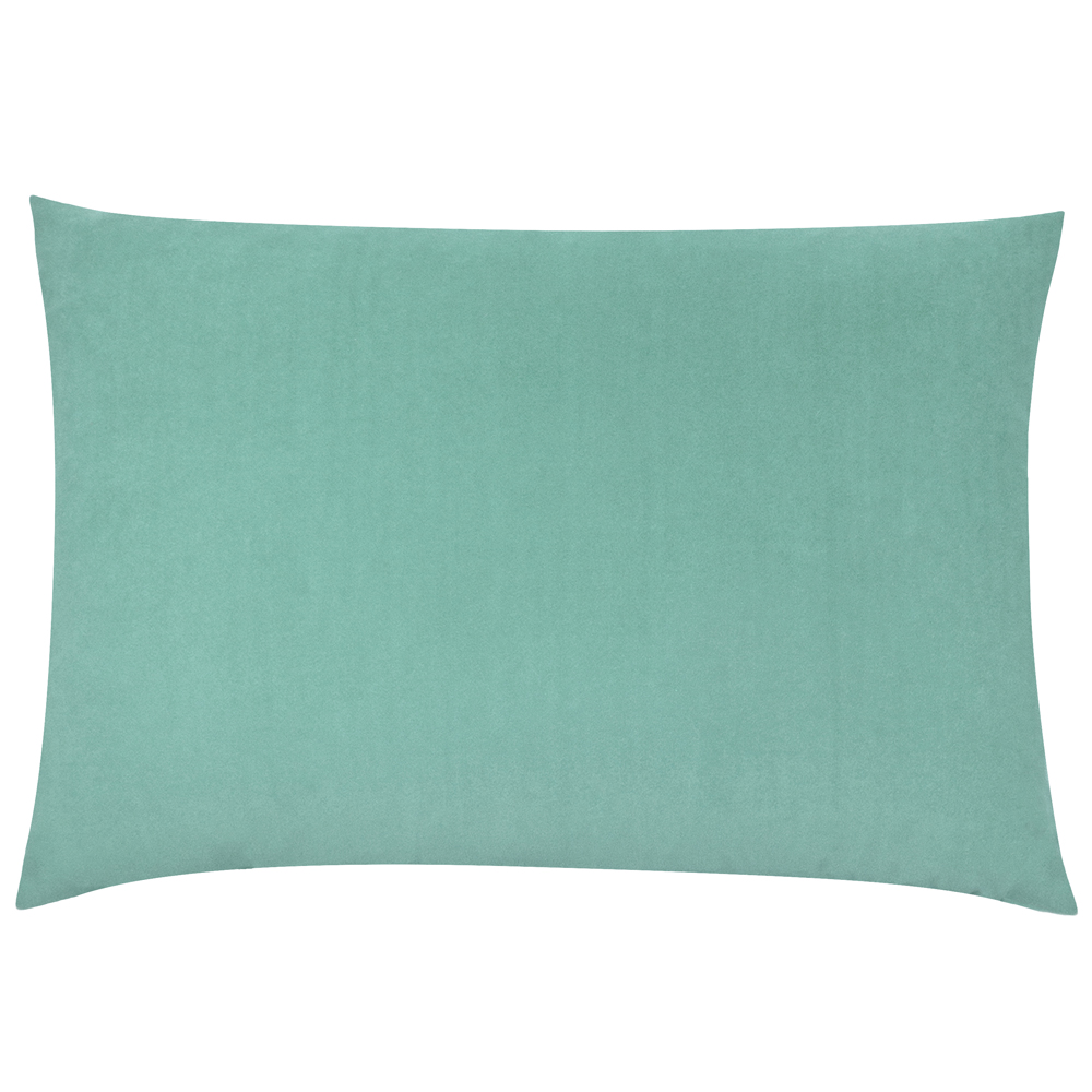 furn.  Furn.  Blue Contra Velvet 60 X 40Cm Feather Rich Cushion Midnight in Size 40cm, BrandAlley